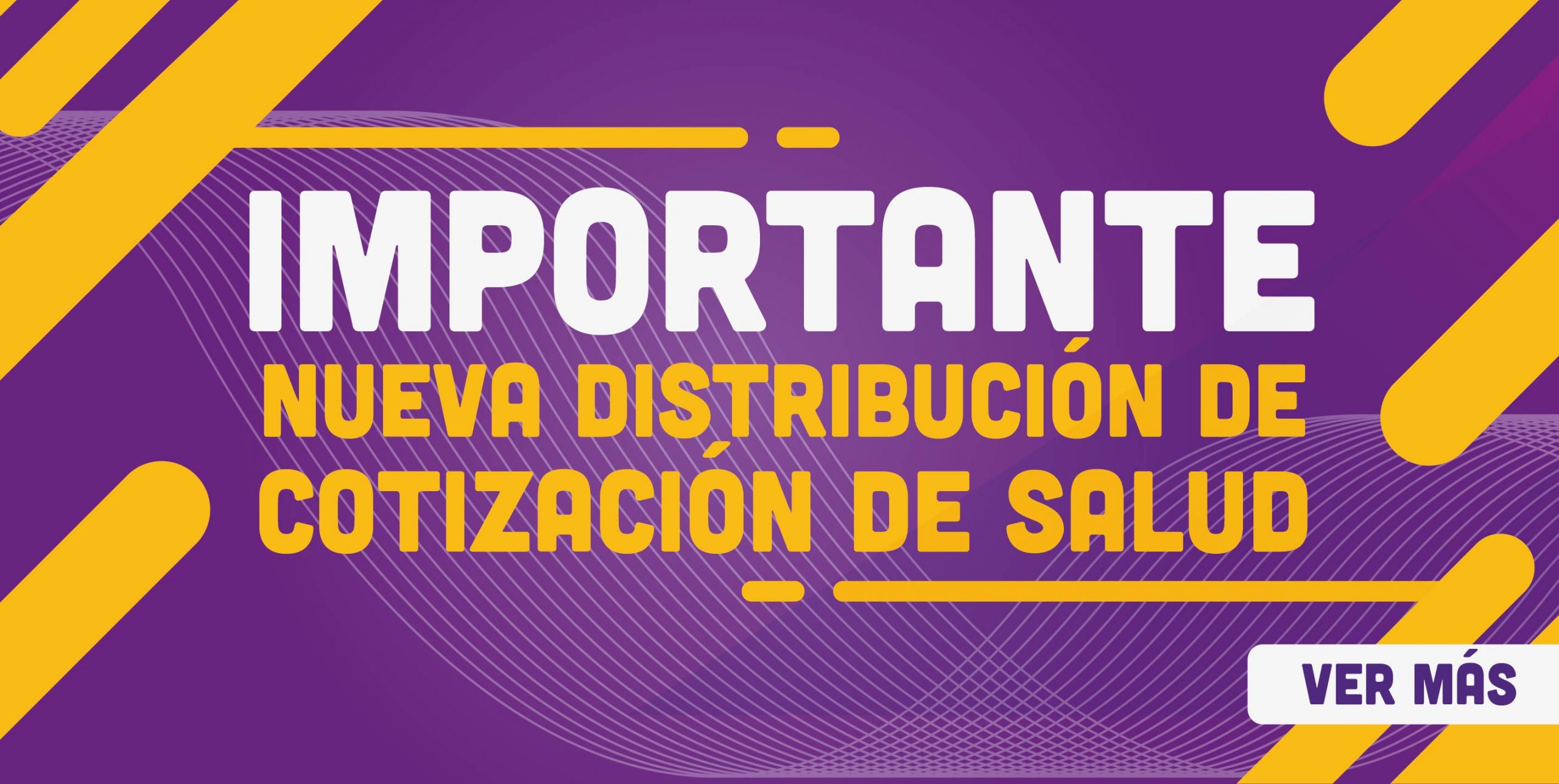 Cambio en la distribución del 7% de Salud. 